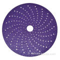 Papier de ponçage de ponçage en céramique violet disques abrasifs